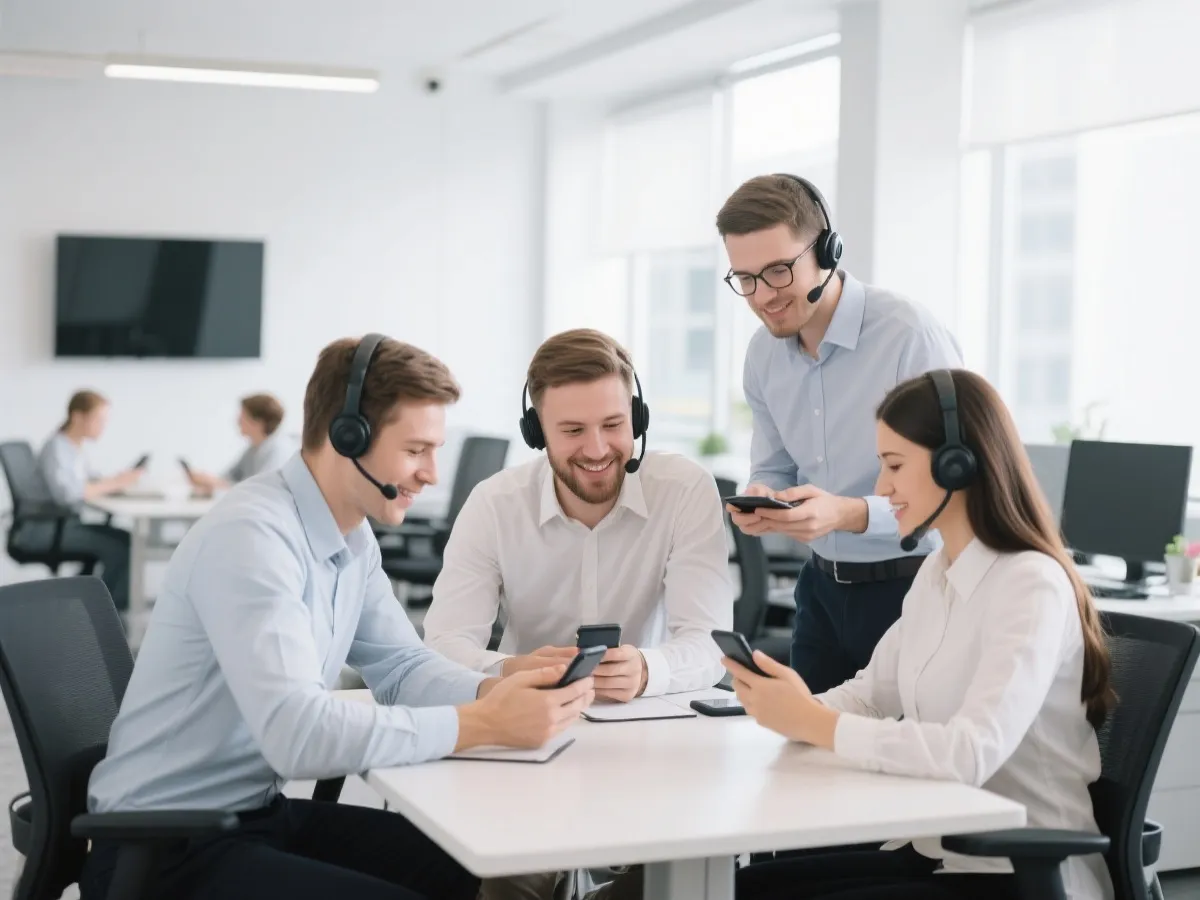 客服与技术支持示意图